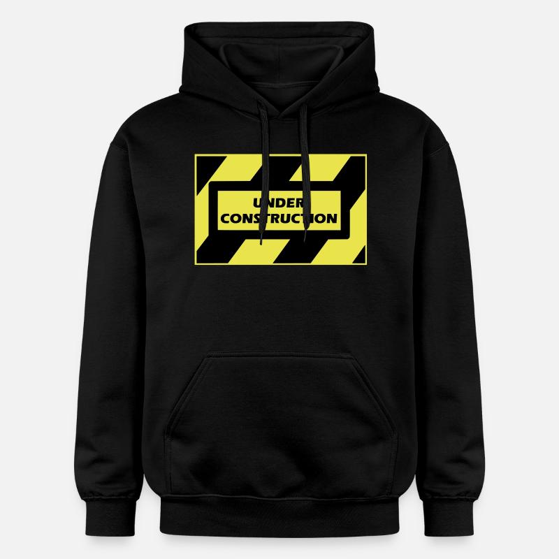 under_construction - Sweat à capuche Softstyle® Gildan Unisexe - noir