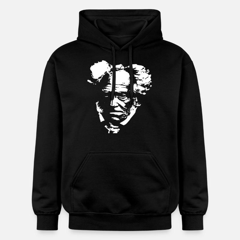Arthur Schopenhauer - Sweat à capuche Softstyle® Gildan Unisexe - noir