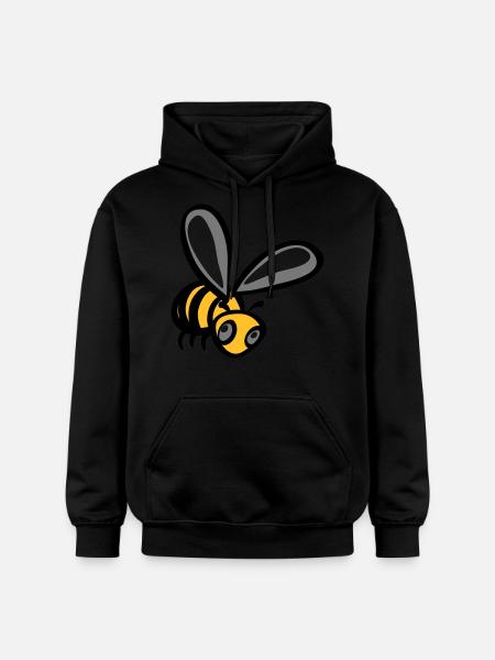 abeille - Sweat à capuche Softstyle® Gildan Unisexe - noir