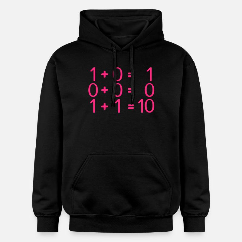 Computer science rules programmers - Gildan Unisex Softstyle® Midweight Hoodie - black