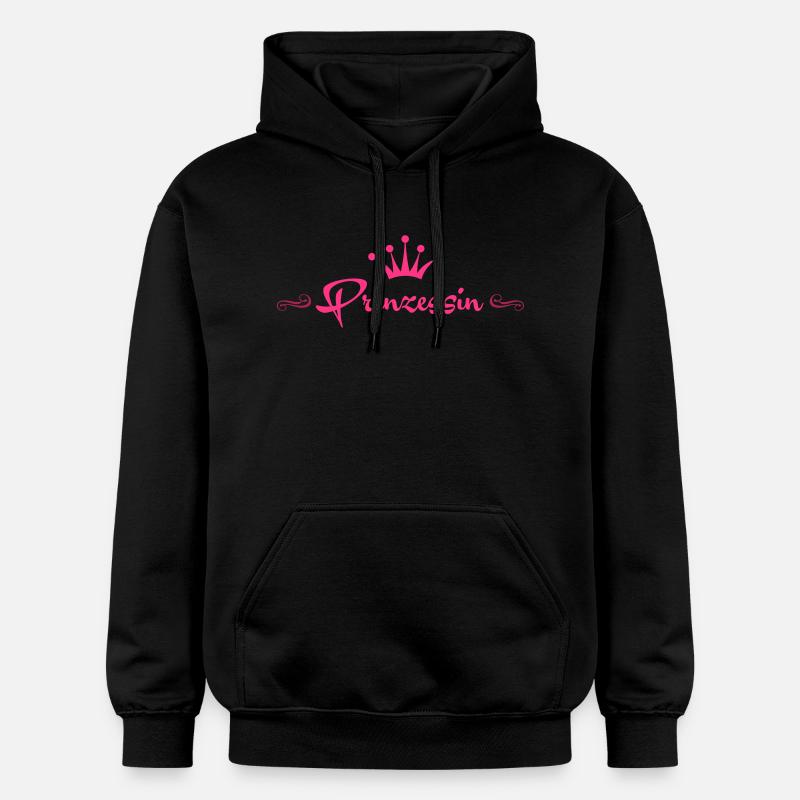 Prinzessin Pink - Sweat à capuche Softstyle® Gildan Unisexe - noir