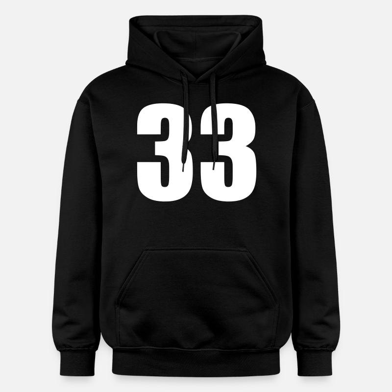 33 - Sweat à capuche Softstyle® Gildan Unisexe - noir