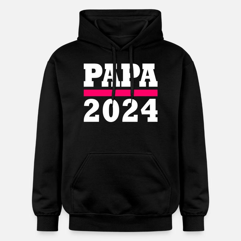 Papa 2024 - Sweat à capuche Softstyle® Gildan Unisexe - noir