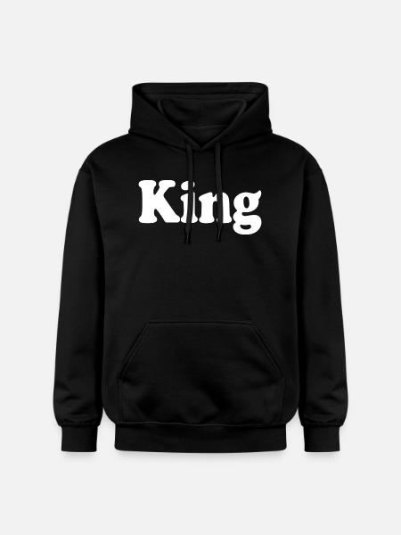 King - Gildan Unisex Softstyle® Midweight Hoodie - black