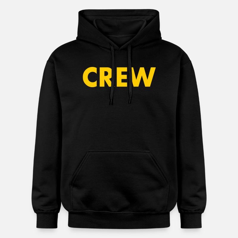 Crew - Sweat à capuche Softstyle® Gildan Unisexe - noir