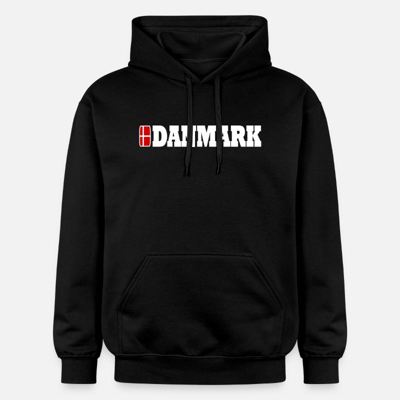 Danemark - Sweat à capuche Softstyle® Gildan Unisexe - noir