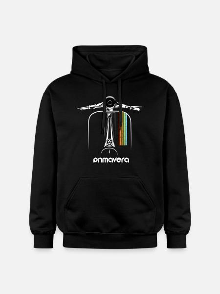 Motorroller Roller Primavera - Gildan Unisex Softstyle® Midweight Hoodie - Schwarz