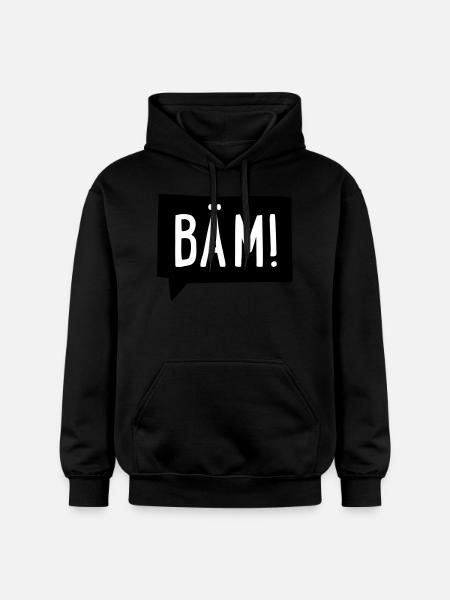 bäm - Gildan Unisex Softstyle® Midweight Hoodie - Schwarz