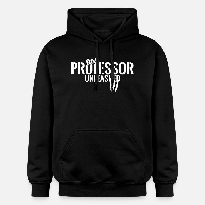 Professeur Wilder unleashed - Sweat à capuche Softstyle® Gildan Unisexe - noir