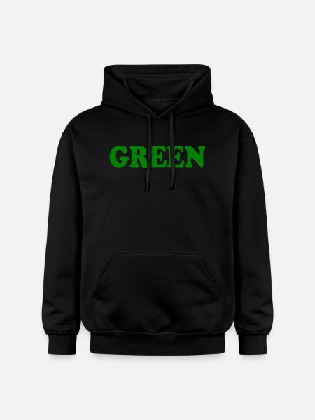 Green - Gildan Unisex Softstyle® Midweight Hoodie - Schwarz