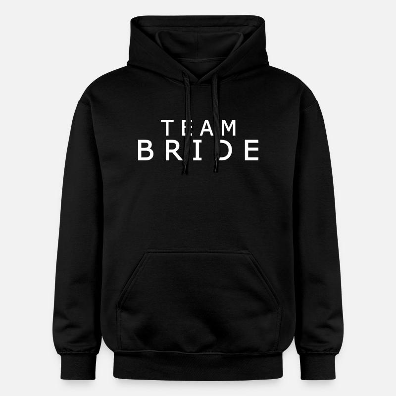 Team bride - Sweat à capuche Softstyle® Gildan Unisexe - noir