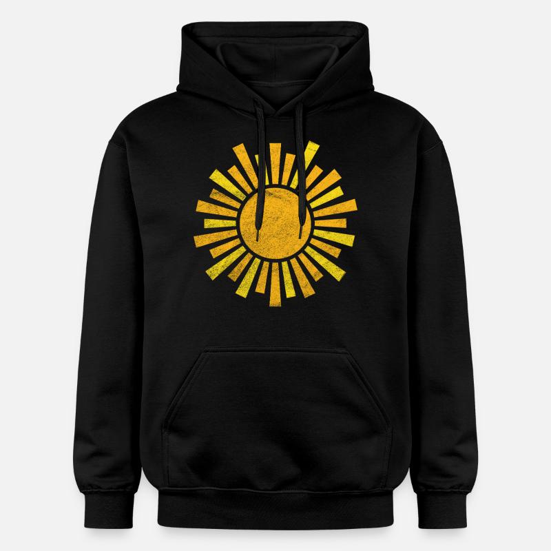 Soleil - Sweat à capuche Softstyle® Gildan Unisexe - noir