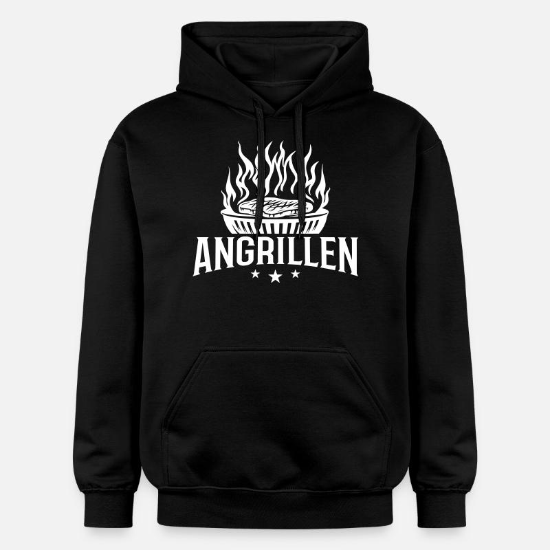 Barbecue Grill Grill - Sweat à capuche Softstyle® Gildan Unisexe - noir