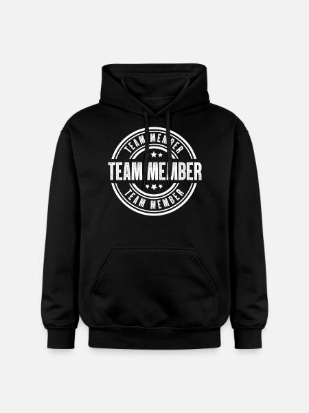Team Member Stempel - Gildan Unisex Softstyle® Midweight Hoodie - Schwarz