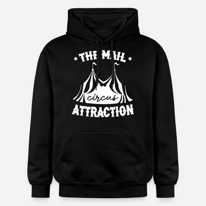 L’attraction principale du cirque - Sweat à capuche Softstyle® Gildan Unisexe - noir