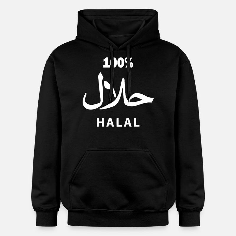 Halal - Sweat à capuche Softstyle® Gildan Unisexe - noir
