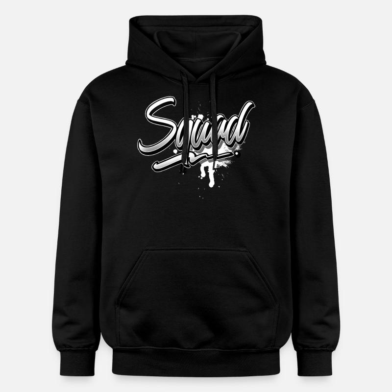 Escouade - Sweat à capuche Softstyle® Gildan Unisexe - noir