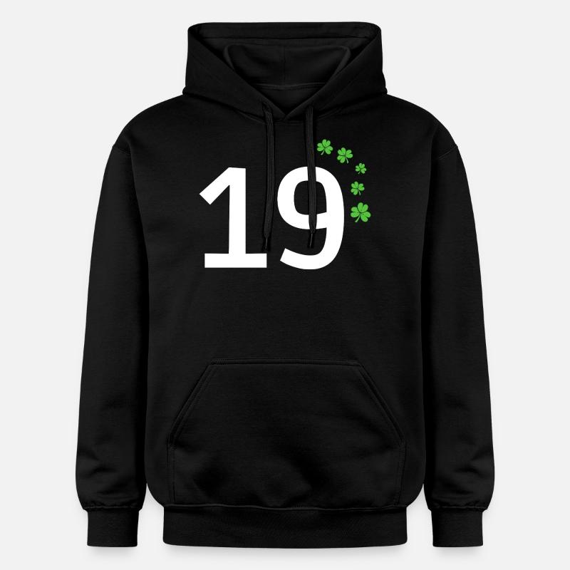 19 - Sweat à capuche Softstyle® Gildan Unisexe - noir