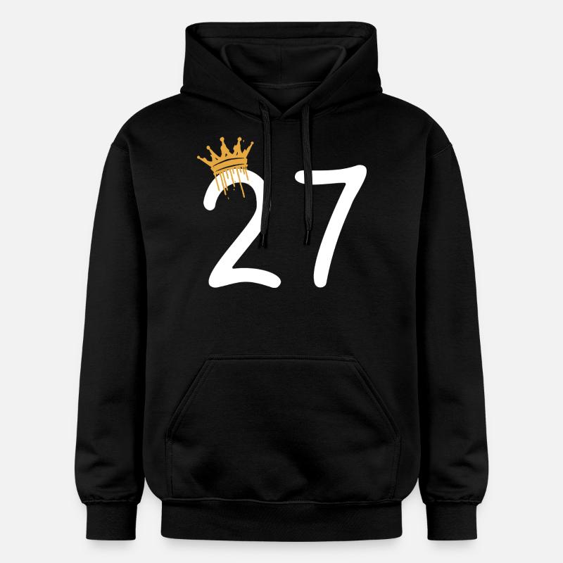 27 - Sweat à capuche Softstyle® Gildan Unisexe - noir