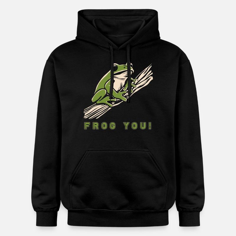 Baumfrosch 2024 1 - Sweat à capuche Softstyle® Gildan Unisexe - noir