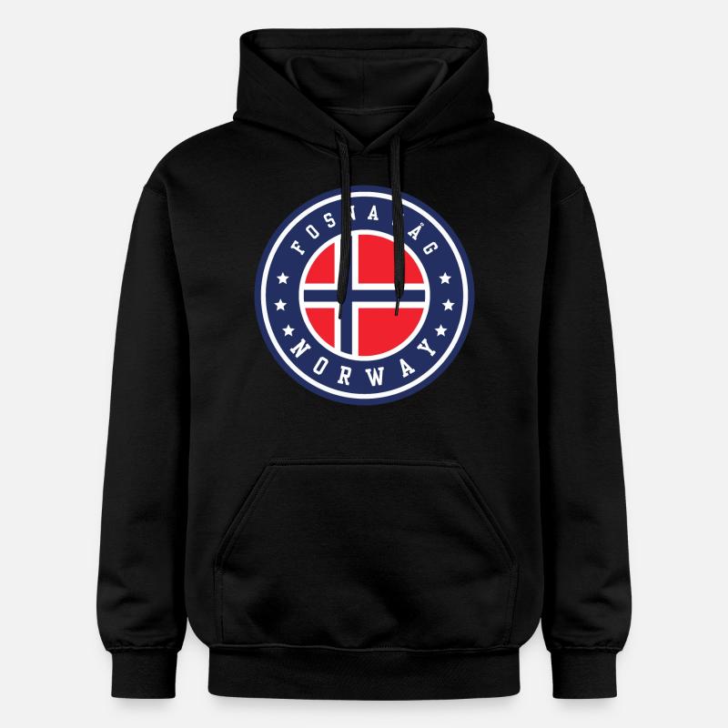 Fosnavåg Norvège - Sweat à capuche Softstyle® Gildan Unisexe - noir