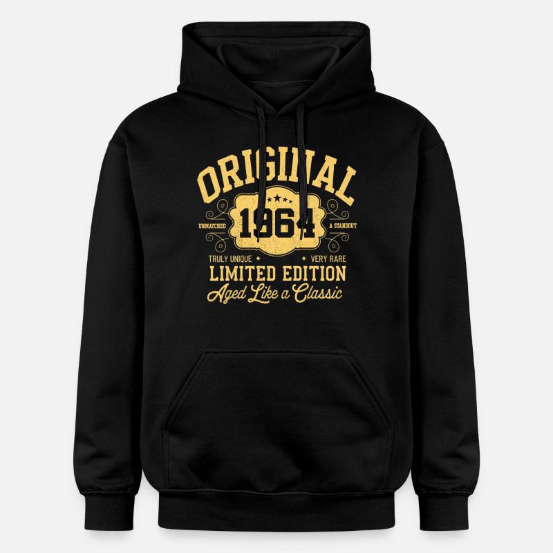 Original 1964 - 60e anniversaire Édition classique - Sweat à capuche Softstyle® Gildan Unisexe - noir