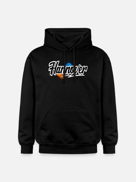 Hanover - Gildan Unisex Softstyle® Midweight Hoodie - black