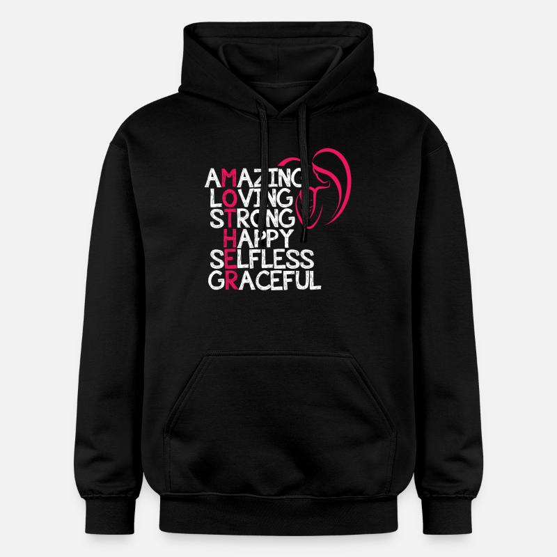 Fête des mères - Sweat à capuche Softstyle® Gildan Unisexe - noir