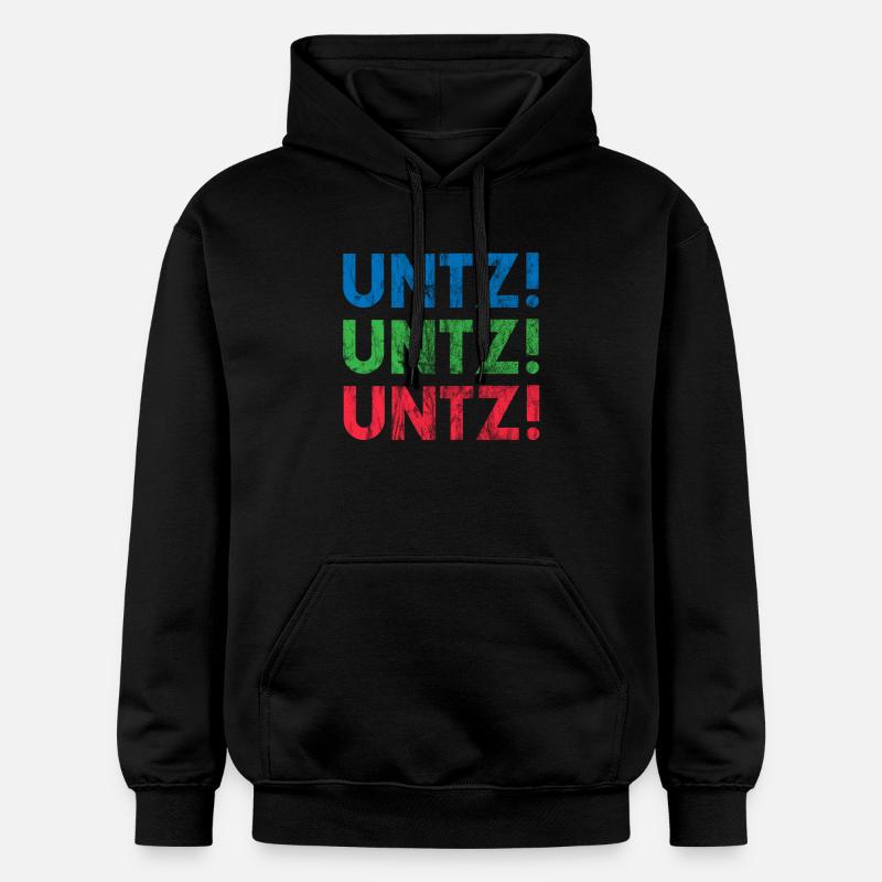 EDM Électronique Dance Techno Rave - Sweat à capuche Softstyle® Gildan Unisexe - noir
