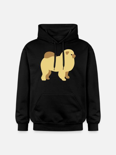 Chow-Chow - Gildan Unisex Softstyle® Midweight Hoodie - black
