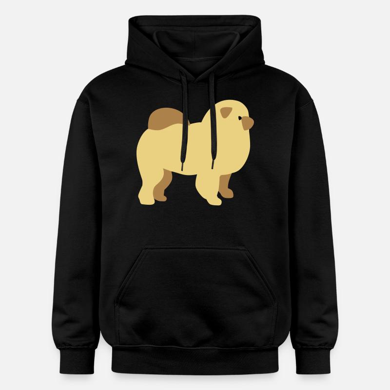 Chow-Chow - Sweat à capuche Softstyle® Gildan Unisexe - noir