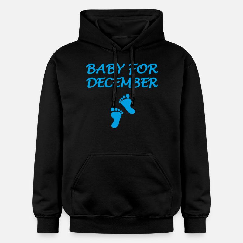Baby for DECEMBER - Sweat à capuche Softstyle® Gildan Unisexe - noir