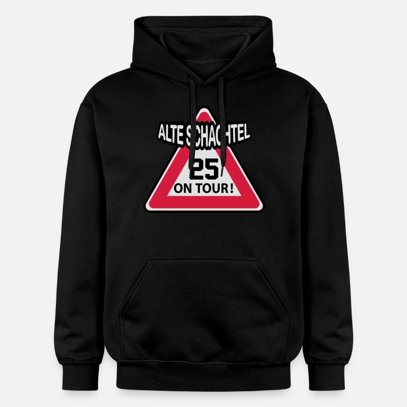 25 - Sweat à capuche Softstyle® Gildan Unisexe - noir