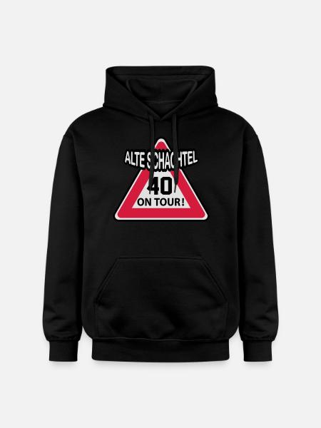 40 - Gildan Unisex Softstyle® Midweight Hoodie - black