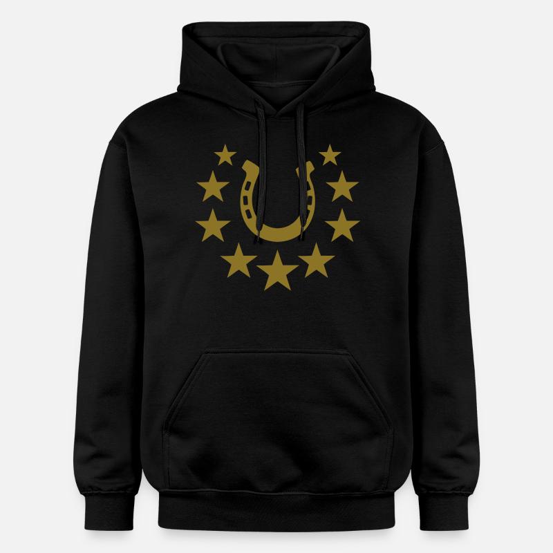 horseshoe - Sweat à capuche Softstyle® Gildan Unisexe - noir