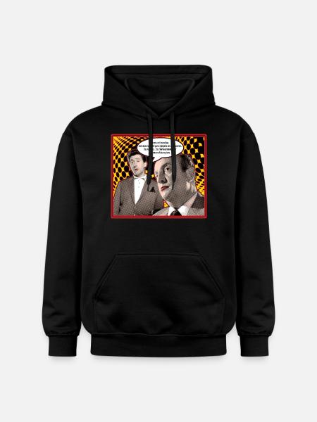 écoute on t'connaît pas - Sweat à capuche Softstyle® Gildan Unisexe - noir