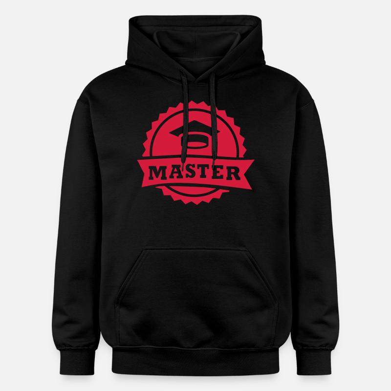 Master - Sweat à capuche Softstyle® Gildan Unisexe - noir