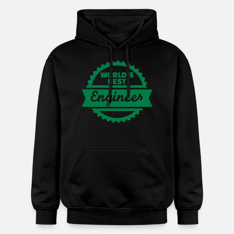 World's Best Engineer - Sweat à capuche Softstyle® Gildan Unisexe - noir