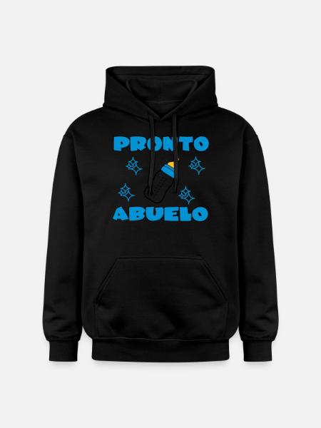 Pronto abuelo - Gildan Unisex Softstyle® Midweight Hoodie - black