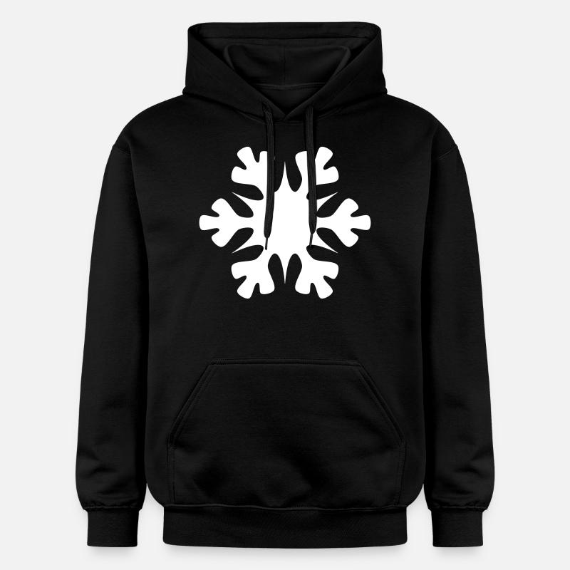 neige - Sweat à capuche Softstyle® Gildan Unisexe - noir
