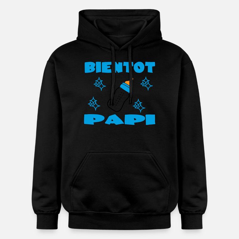 BALD OPA - Gildan Unisex Softstyle® Midweight Hoodie - Schwarz