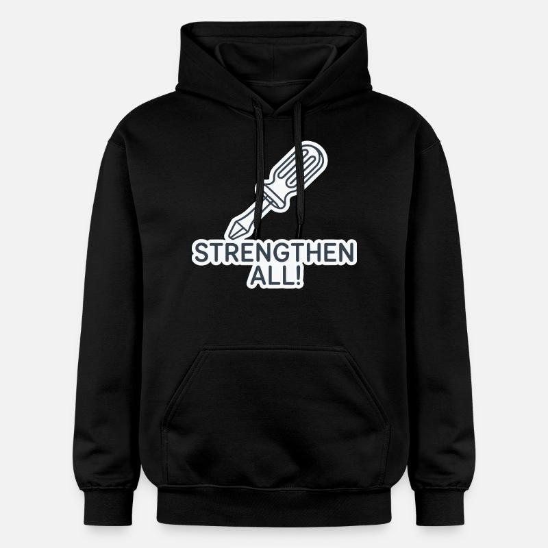 RENFORCEZ TOUT - Sweat à capuche Softstyle® Gildan Unisexe - noir