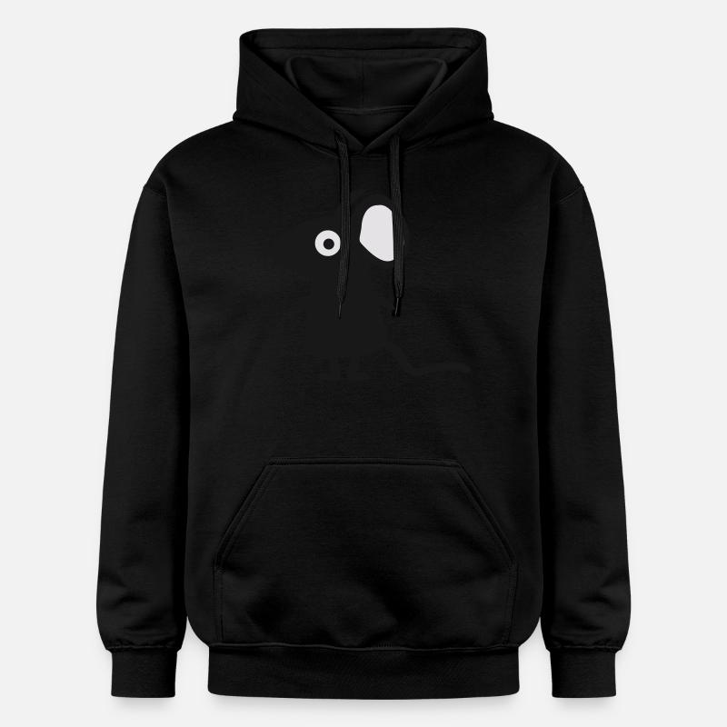 little mouse - Gildan Unisex Softstyle® Midweight Hoodie - black