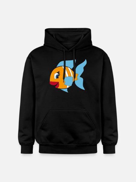 die Fische - Gildan Unisex Softstyle® Midweight Hoodie - Schwarz