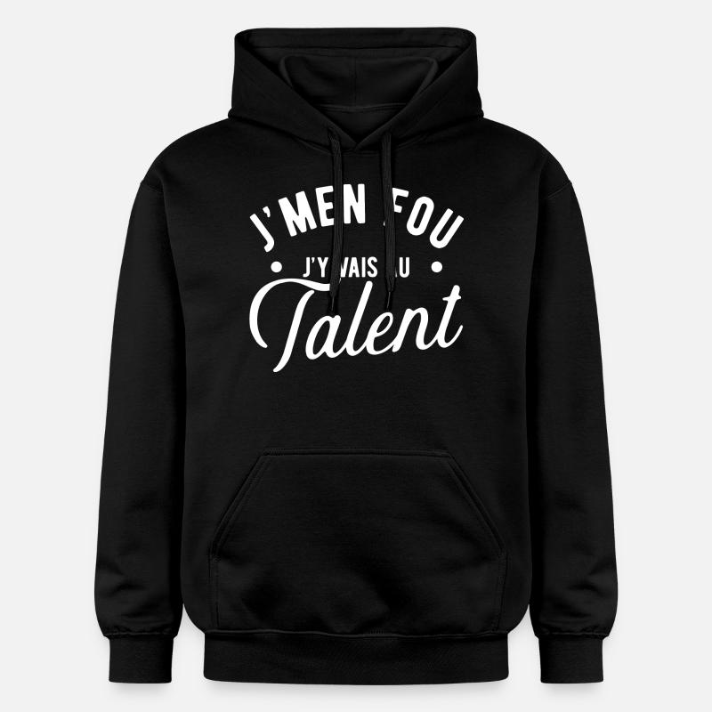 Au talent cadeau - Sweat à capuche Softstyle® Gildan Unisexe - noir