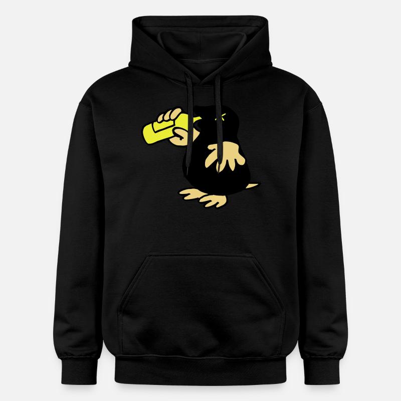 Mole Saufwurf - Sweat à capuche Softstyle® Gildan Unisexe - noir