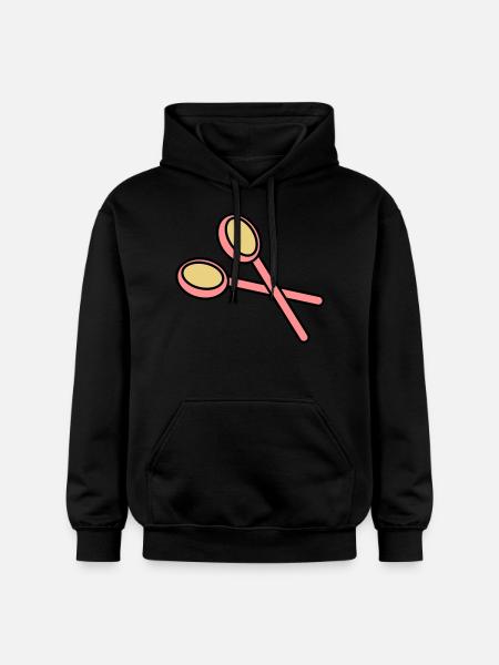 holzloeffel2 - Gildan Unisex Softstyle® Midweight Hoodie - Schwarz