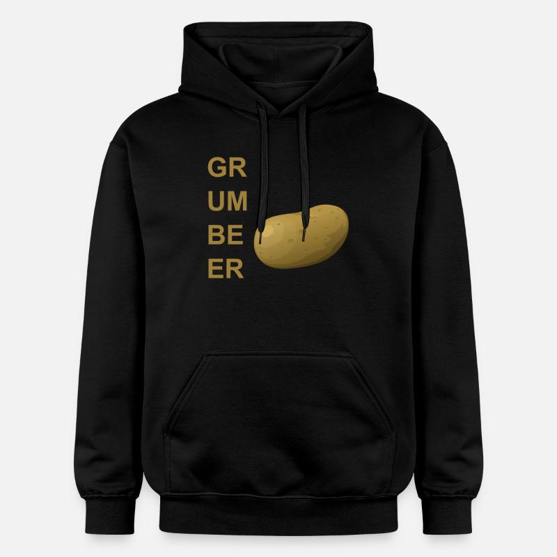 Grumbeer / pommes de terre - Sweat à capuche Softstyle® Gildan Unisexe - noir