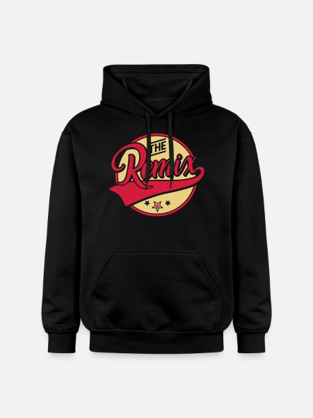 The Remix - Der Remix - The Original - Familie - Gildan uniseks Softstyle® Midweight hoodie - zwart