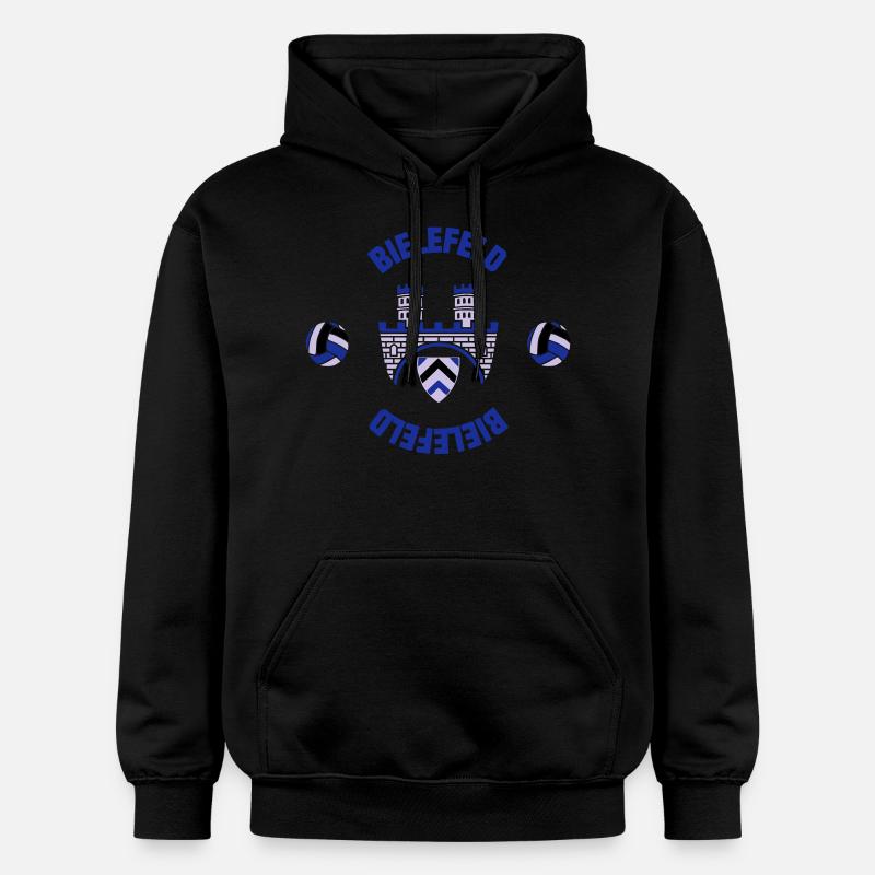 Bielefeld (ID: 001013) - Gildan Unisex Softstyle® Midweight Hoodie - Schwarz